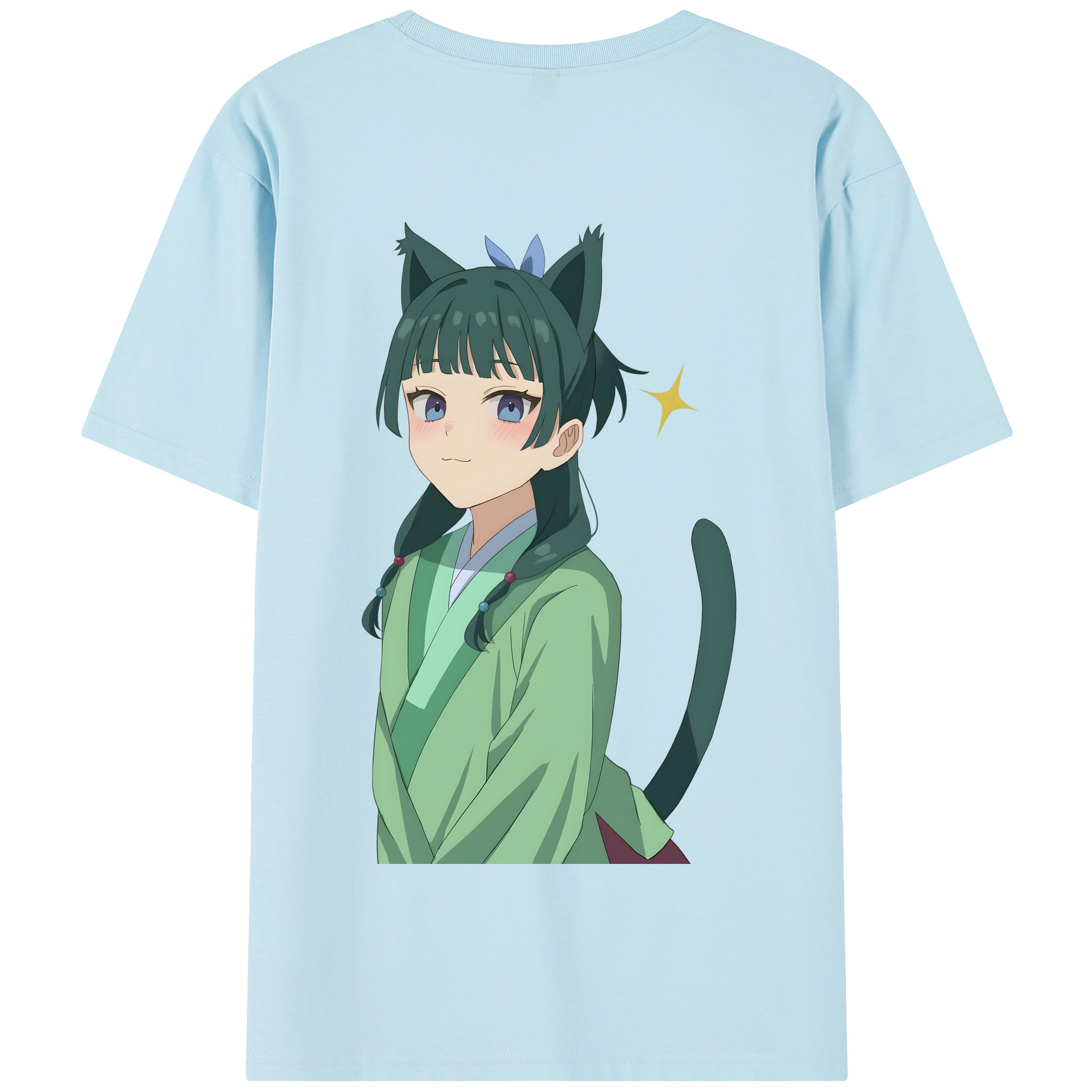 （画像用） 薬屋のひとりごと The Apothecary Diaries 綿100％半袖Tシャツ（背面プリント）
